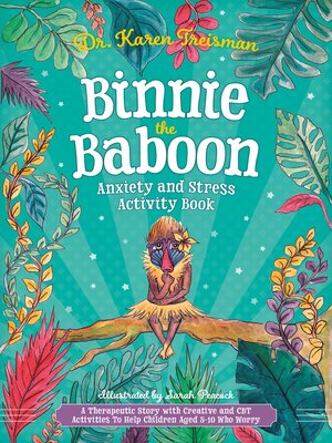 cover image of Binnie the Baboon Anxiety and Stress Activity Book